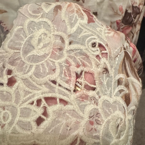 Zimmermann 2  Eden broderie Midi halter dress US 8 - Picture 4 of 10